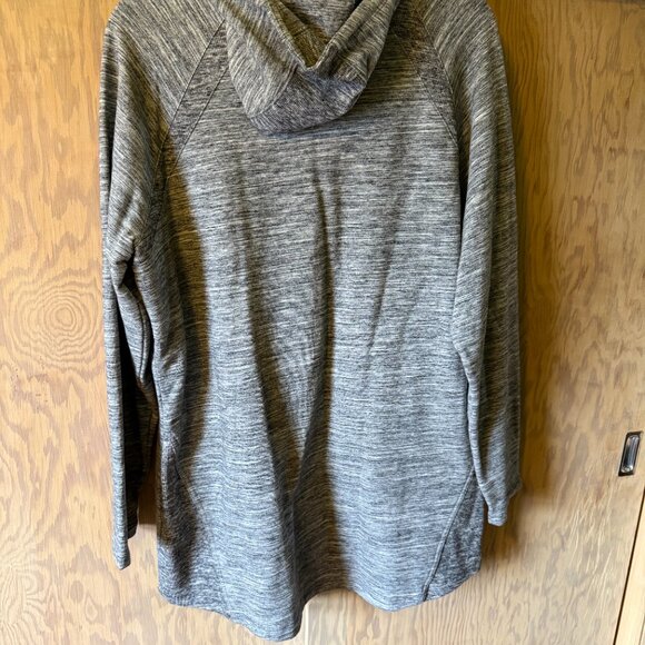 LL Bean Athletic Long Hoodie in Space Gray, Size XL - Picture 3 of 3